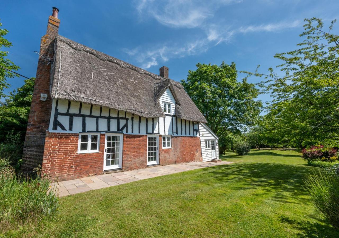 Thatched Cottage Assington Exterior foto